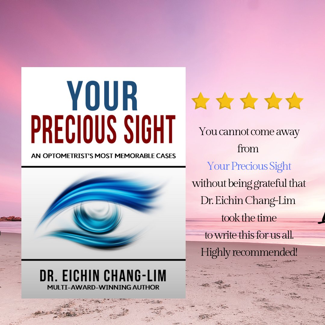 💥Read #BookReview of an Award-Winning book
readersfavorite.com/book-review/yo…
“This is simply written in such a way that it will help almost anybody understand eye care &amp; how important it is.”
YOUR PRECIOUS SIGHT
➡️bit.ly/YourPreciousSi…
#Optometry
#EyeCare
#Health
#RRBC
#Writingcommunity