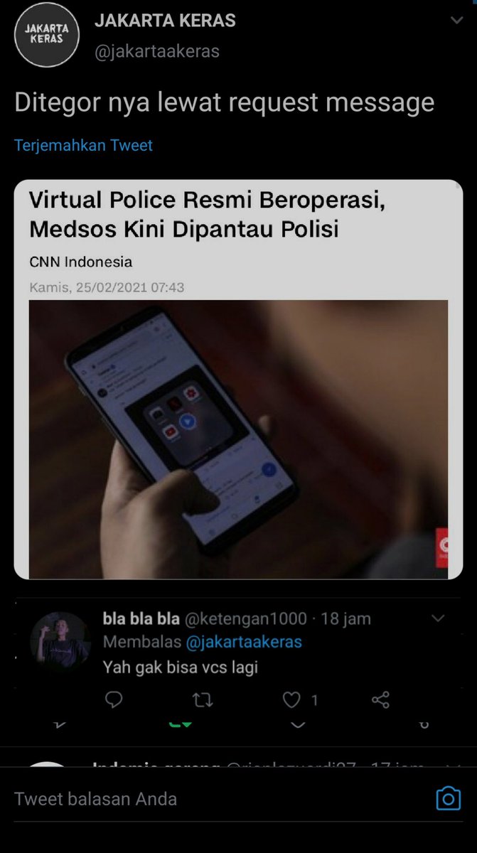 teodo_o's tweet photo. @FLVNS__ Hati" ya ditegur lewat message https://t.co/9k9ebetQMx