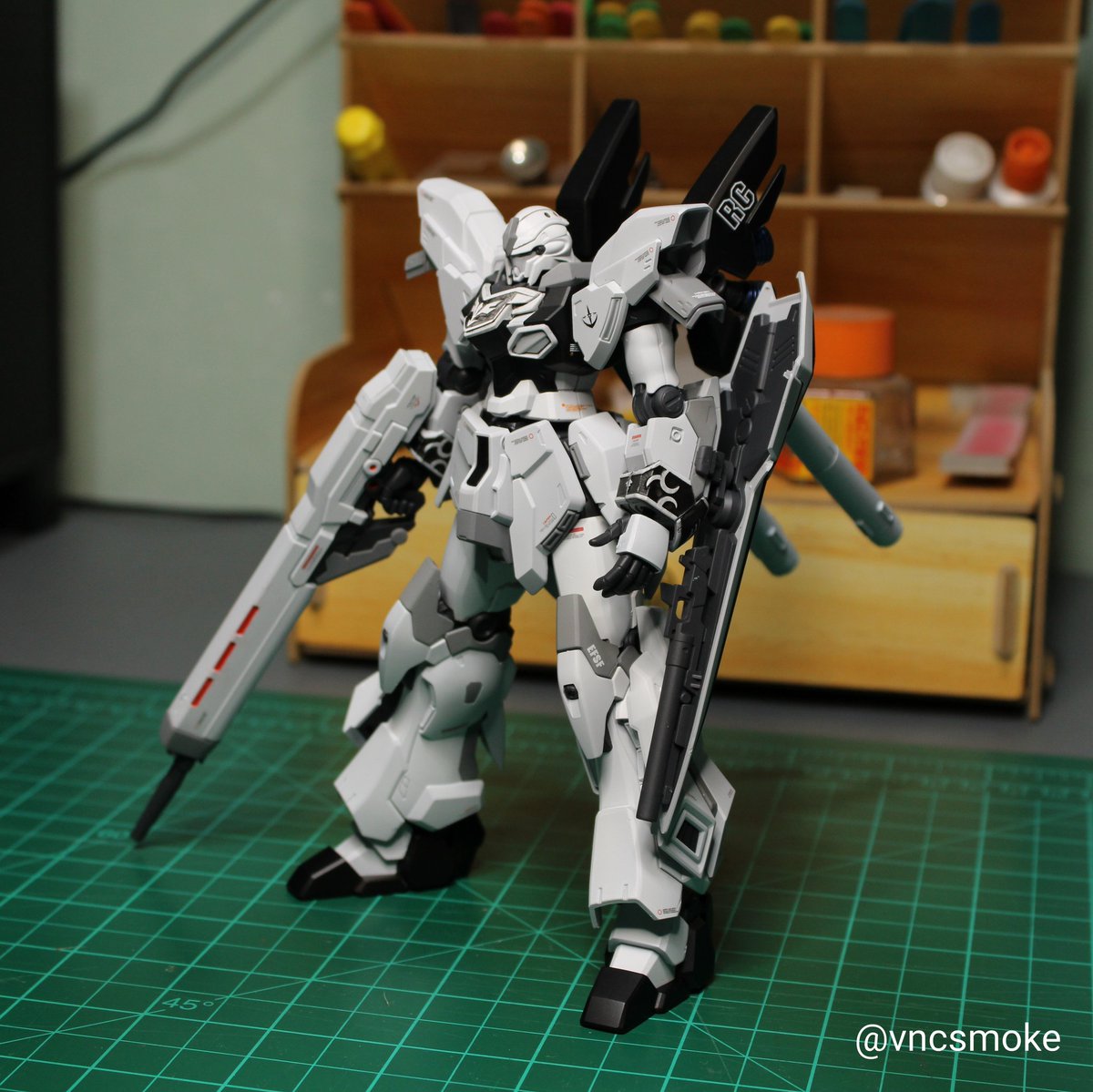 vncsmoke's tweet photo. Commission Build
HGUC Sinanju Stein Narrative ver.
.
.
.
.
.
.
.
.
#gunpla #gunplaph #gundam #gundamph #hguc #sinanju #sinanjustein #gundamnarrative #gundamphotography #gunplaphotography #instagundams #instagunpla #instagundam #customcolor #plamo #arkom #armoredkomodo https://t.co/yHNfoSlXRz
