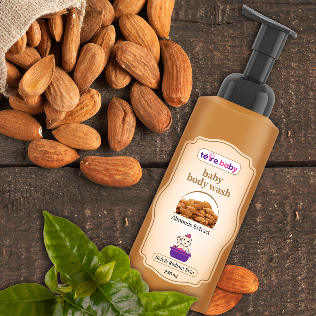 #TérreBaby products gently clean and nourish your baby's skin with #NaturalBabyBodyWash. #TérreBaby's best body wash is free from toxins, chemicals, and parabens. #Babybodywash is formulated with Organic #AloeVera, Organic #ChamomileOil, #AvocadoOil, #CoconutOil, and #SheaButter.
