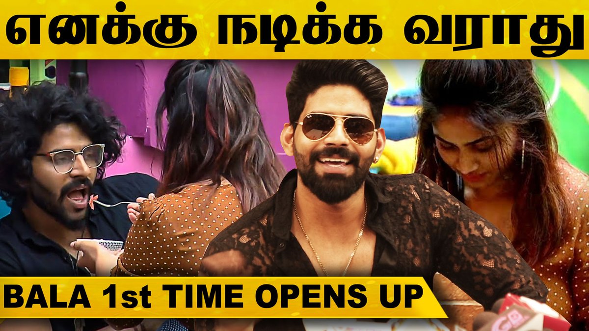 kalakkalcinema's tweet image. எனக்கு கல்யாணம் புடிக்காது - Bigg Boss Balaji Murugadoss Open Talk..!

VIDEO 👉▶️ youtu.be/vDU1-dOodx0

#Balajimurgadoss #BiggBoss4Tamil #Balaji   #GoldGYMLaunch @balakrishfc @Balaji_fg @Balajifangirl @Balaji_Trends @BalajiDossOffl #shivaninarayanan #shivani @ShivaniArmyBB4