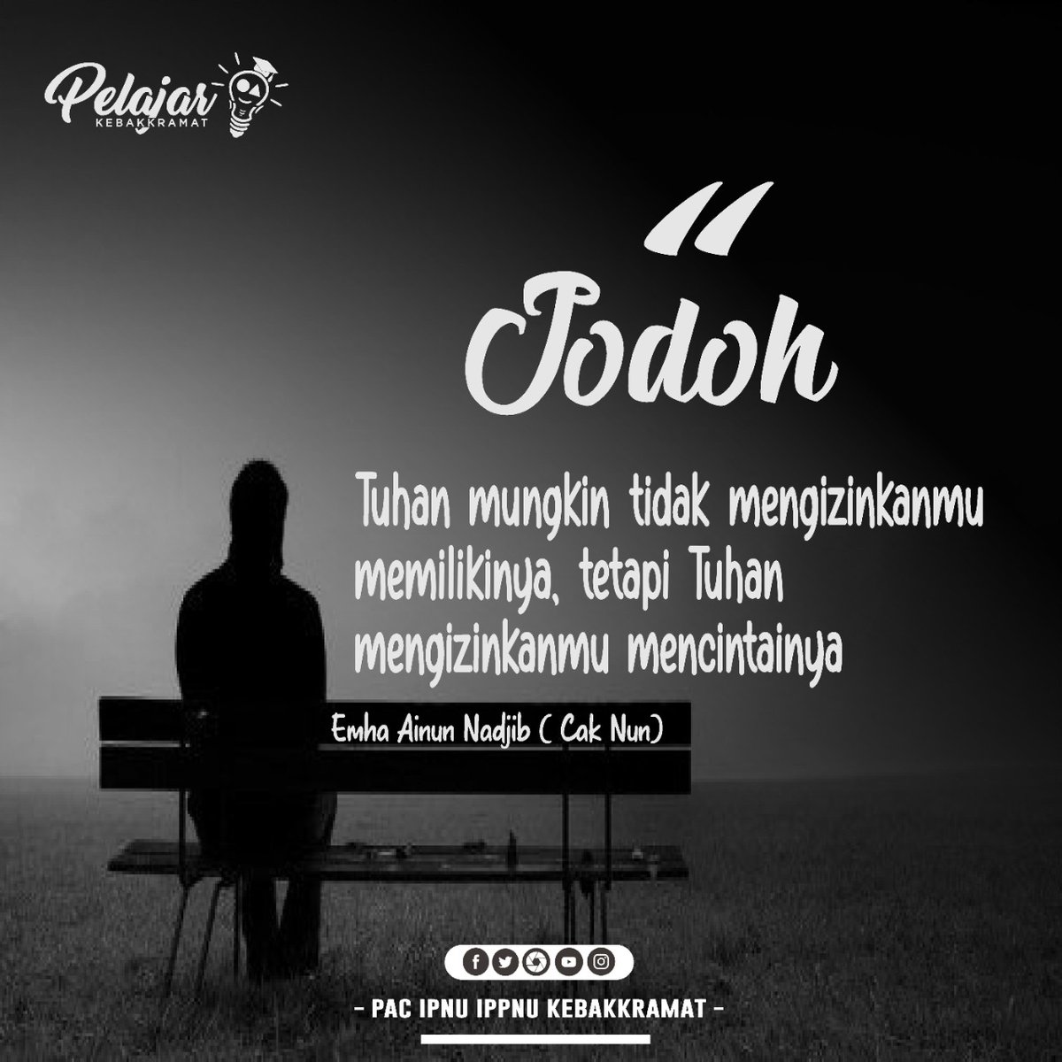 PACIPNUIPPNUKe1's tweet photo. ๐Hakikat Mencintai dan Memiliki๐
@caknundotcom
@kiaikanjeng
@noegeese
@IPNU_IPPNU_KRA
@ipnujateng
@PWIPPNUJateng
#nahdlatululama #pacipnuippnukebakkramat #pcipnuippnukaranganyar #ipnujateng #pwippnujateng #nukaranganyar #generasimudanu #ala_nu #nuonline #caknun #maiyah https://t.co/01OKSULPEw