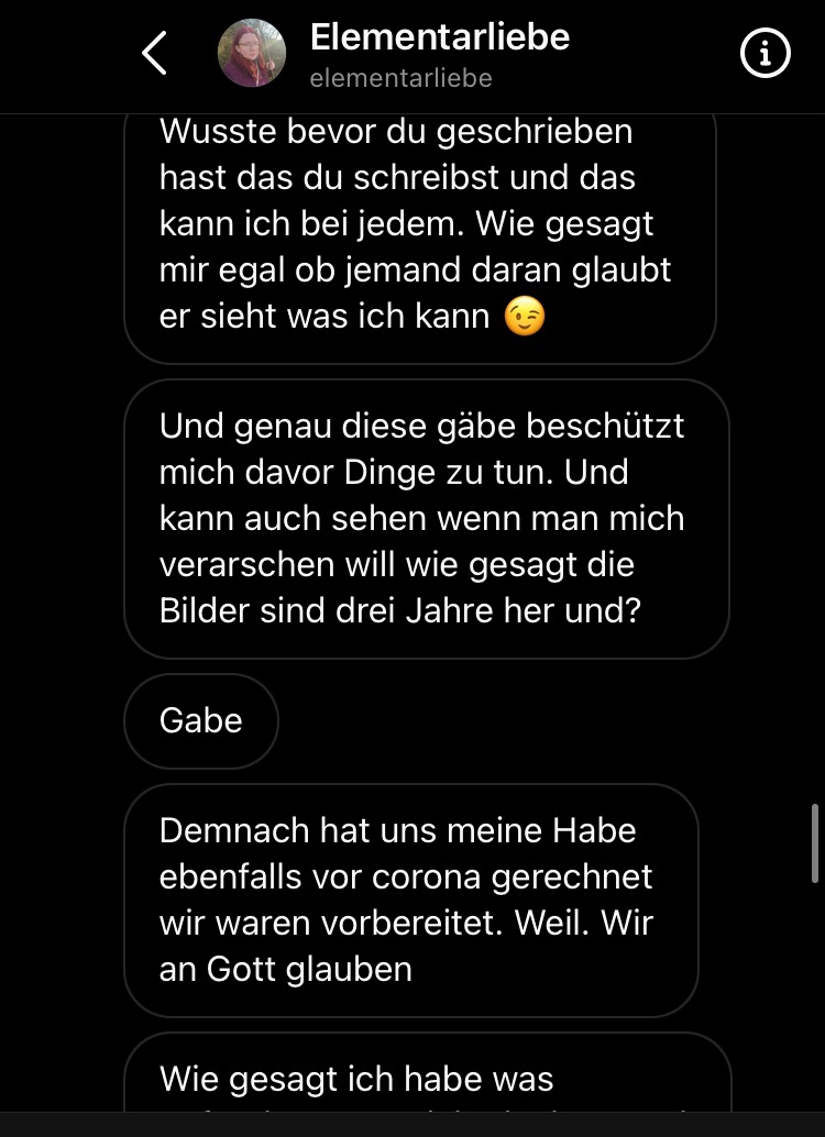 Er mich verarscht 15 Verräterische