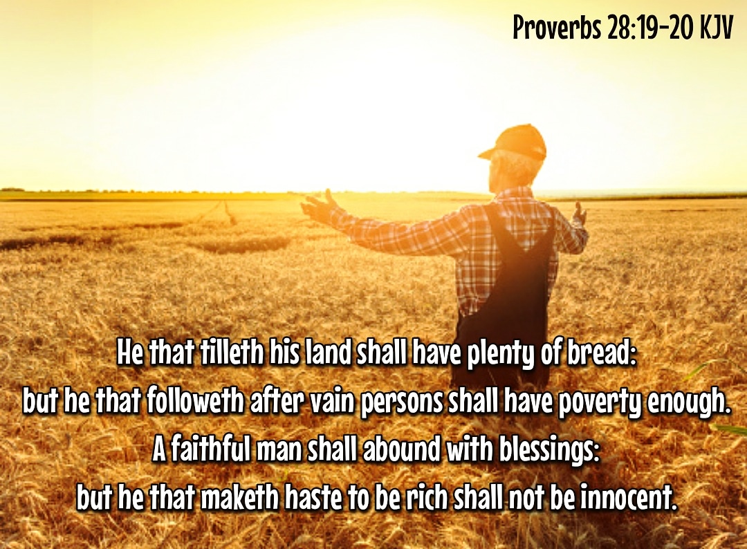 Bible Verses Kjv På Twitter: "Proverbs 28:19-20 Kjv  Https://T.co/Y92Ftj9K2T" / Twitter