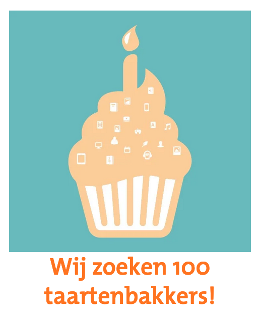 Vier jij met ons mee, en laat je anderen graag genieten? We zoeken 100 taartenbakkers die iemand graag in het zonnetje zetten!
Je leest er alles over op bibliotheekkampen.nl/100jaar
#BiebBiebHoera! 🎉