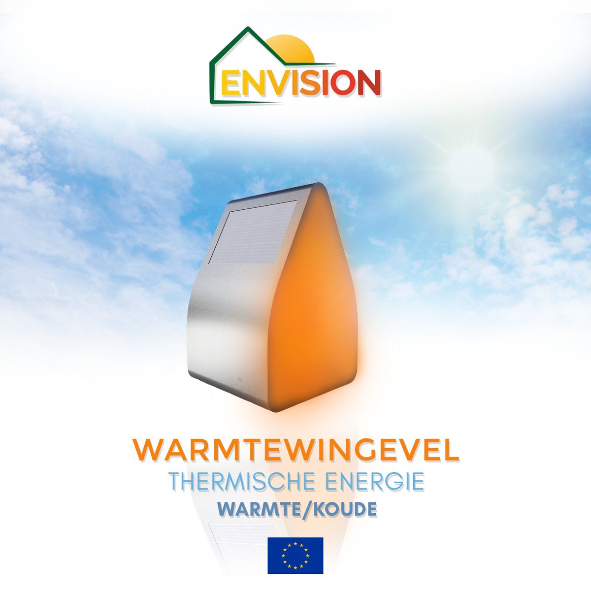 Onze woningen hebben een grote warmtevraag voor ruimteverwarming en warm tapwater.

Zonnepanelen zorgen voor de opwekking van elektriciteit.

Samen met onze partners werken we aan een Warmte Win Gevel om warmte met onze gevels op te wekken.

We gebruiken licht dat we niet zien