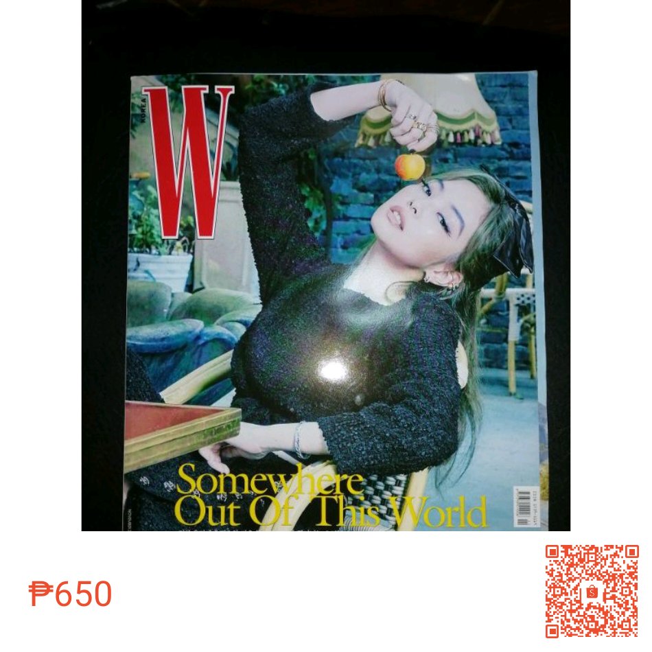 kmerchbynini's tweet photo. I'm selling BLACKPINK JENNIE: W KOREA MAGAZINE for ₱650. Get it on Shopee now! https://t.co/9yq4WEzRtb #ShopeePH https://t.co/o06s85Tuwd