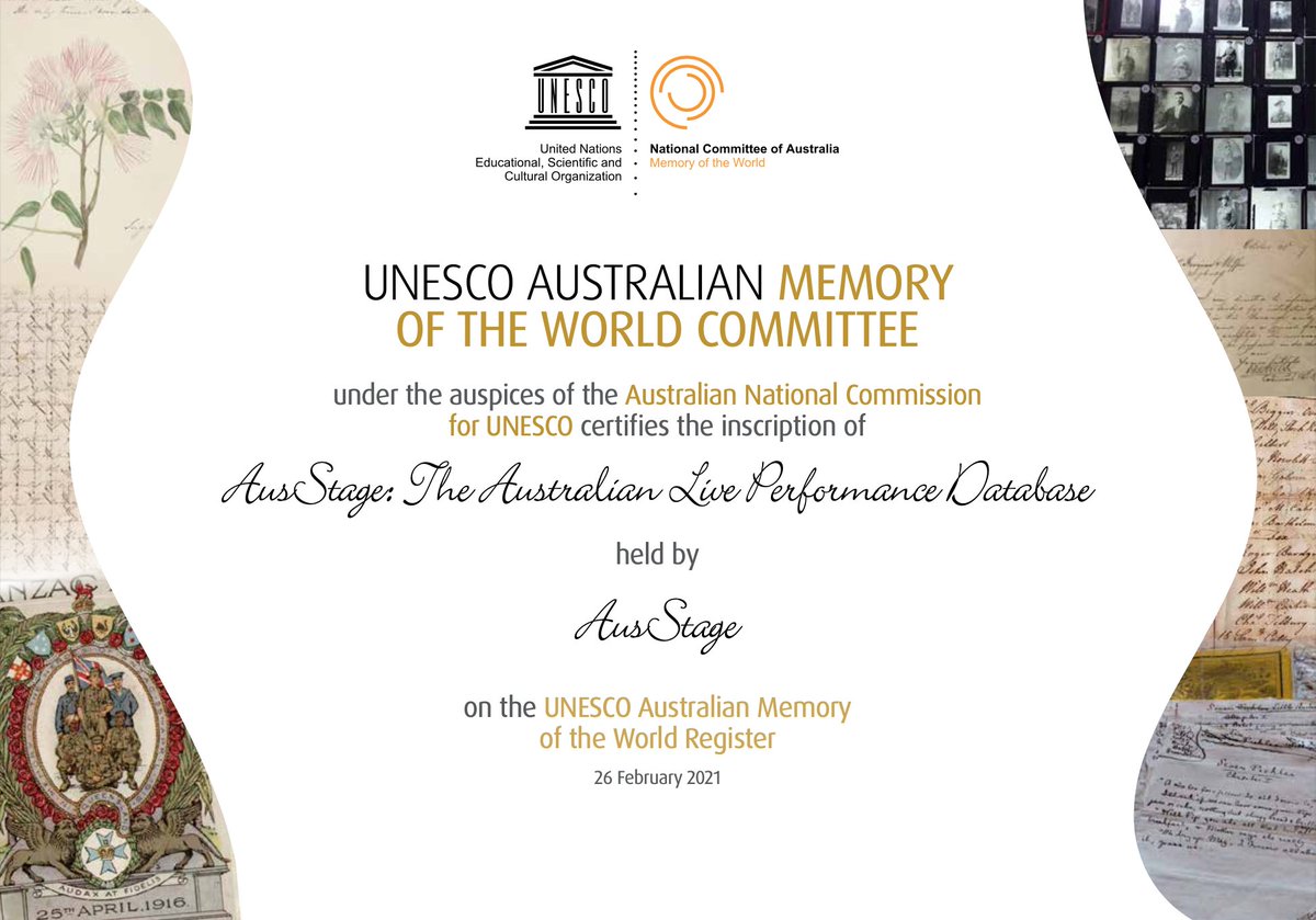 AusStage tweet media