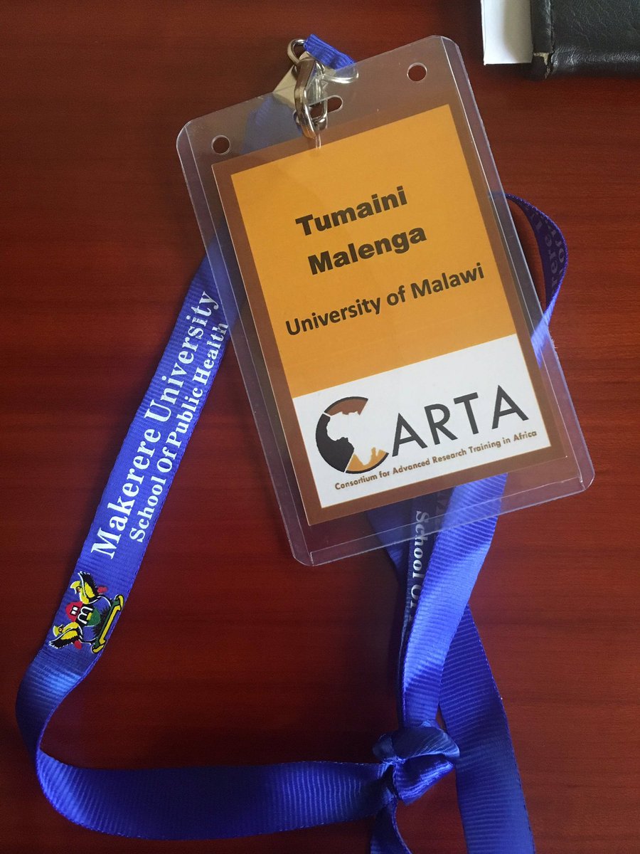 TumaCMalenga's tweet photo. The journey was tough and it's easy to forget the fun moments. But the @CARTAfrica training was  by far the most rewarding I've had in higher Ed. They do well in preparing you for a life in academia 👏🏾👏🏾👏🏾!!! #jas4 #makerere #kampala2017 https://t.co/7zBS8i68m4
