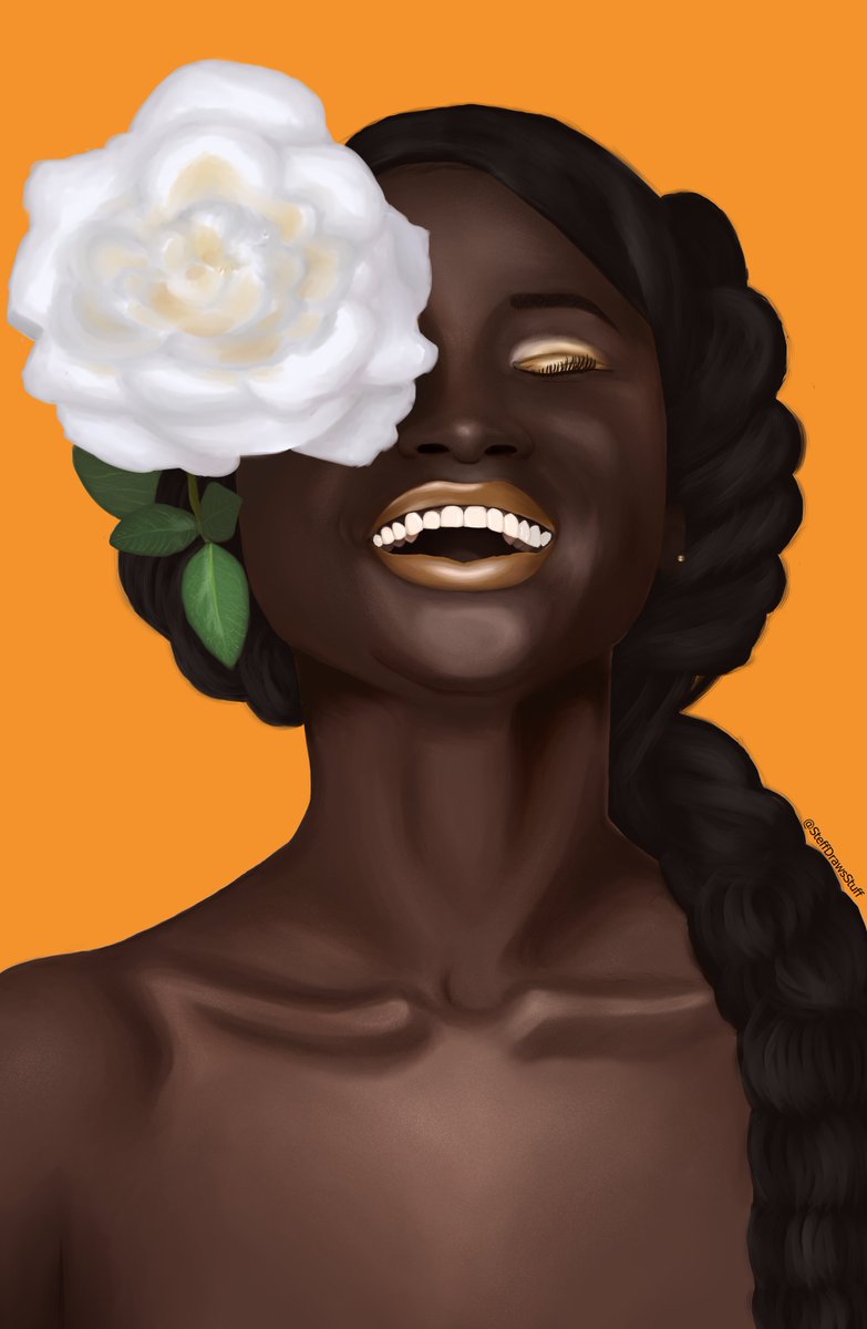 SteffDrawsStuff's tweet photo. Portrait practice done! https://t.co/TokGEG2IEO