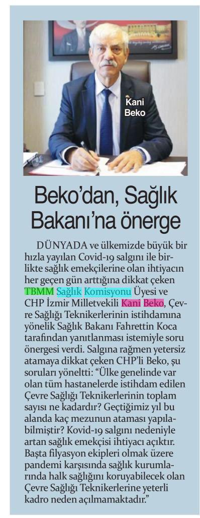 kanibekoizmir's tweet photo. #ÇevreSağlığıTeknikerleri

#İlkSes #İzGazete #YeniGün https://t.co/BhOgULyJCB