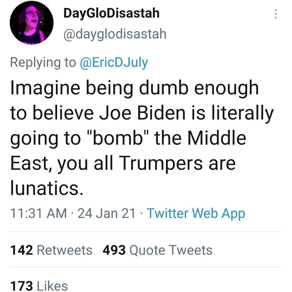 Advocate4You16's tweet photo. @dayglodisastah see what happened was, you were an uneducated voter, for sure. 🙄 https://t.co/iFj9i9pofT