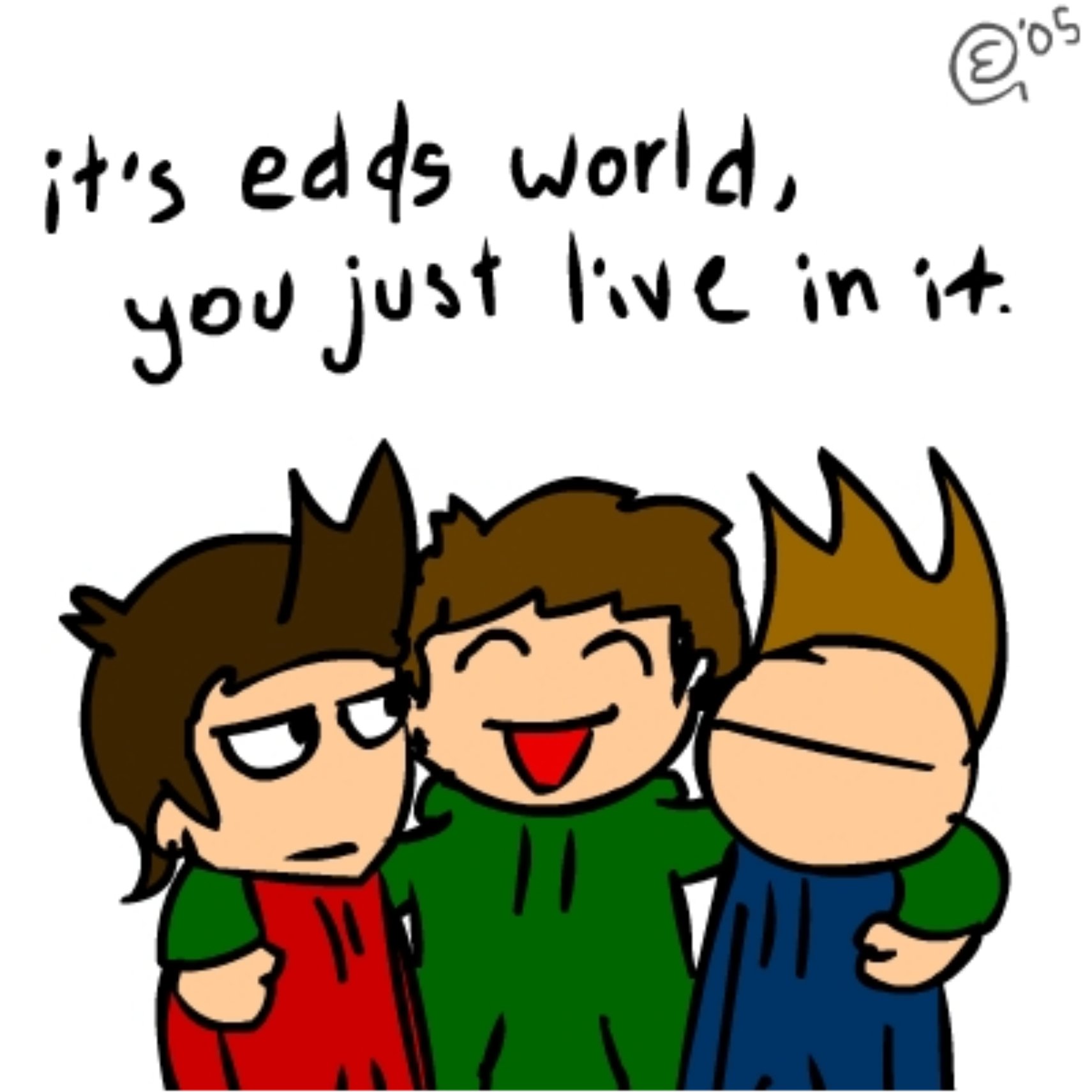 TheAnimator on X: So I decided to do this cuz Edd past in 2016 and I am  still watching Eddsworld vids and it is sad 😢 @Eddsworld   / X