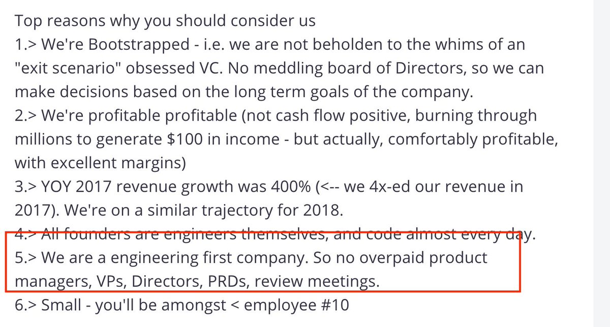 subs82's tweet photo. As a PM, how can I deny interview request from this company #ProductMgmt https://t.co/eJyGsz33bE