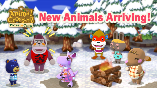Download Pocket Camp On Twitter The Cats Got A Head Start But We Ve Actually Got Six More Campers Ready To Meet You Maybe Bundle Up Though Still Chilly Out There Https T Co Omanrh9xij