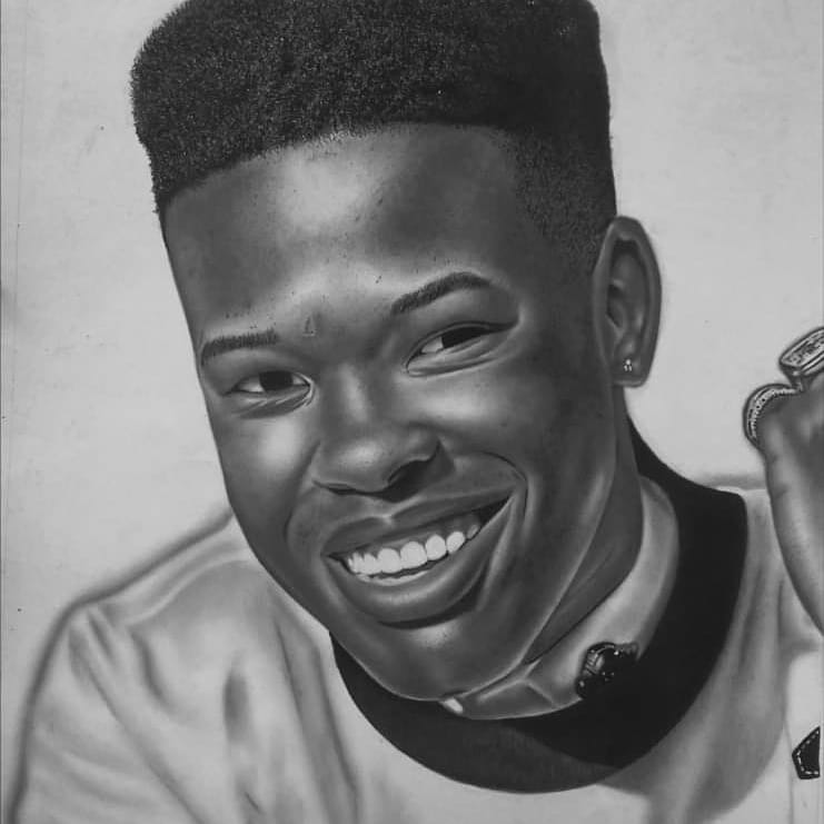 BWGovernment's tweet photo. LONE

Lone Gaumakwe is a talented artist from Selibe Phikwe who creates human portraits using a pencil.
For commissions contact: 74270883
FB: Art by Lone Gaumakwe
Instagram: lone.gaumakwe
Twitter: Lone Gaumakwe

#ArtistFriday
#BWcreatives
#PushaBw https://t.co/u2ZbBgqUMU