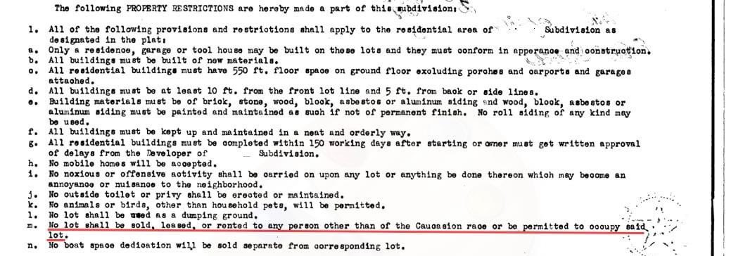Would it surprise you that this was only in 1963 - stop pretending that segregation was centuries ago.