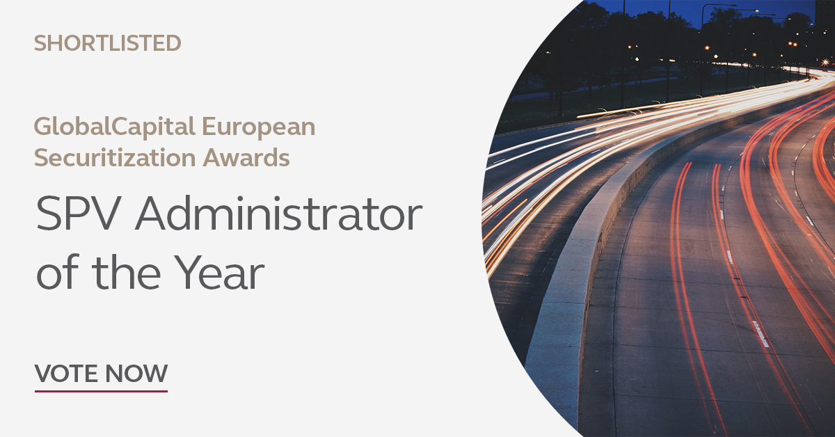 We are proud to announce that Vistra has been shortlisted in the GlobalCapital European Securitization Awards for SPV Administrator of the Year. Be sure to case your vote before Monday, 22 March 2021! bit.ly/3qVnV4R