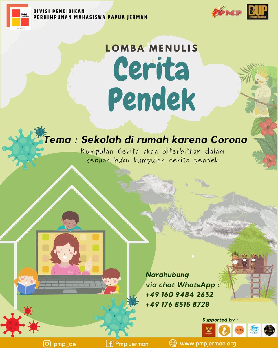 AngelBerlian25's tweet image. Perlombaan menulis CERPEN khusus untuk Siswa Sekolah Dasar (SD).
🗣Ayok bergabung!

#perlombaan 
#menulis
#cerpen