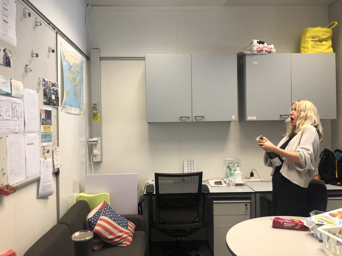TraceyPrigge's tweet photo. Congratulations @AA_Andersson, you smashed your PhD defense this morning!!! very well done Dr A!!! https://t.co/WVn893ohrR
