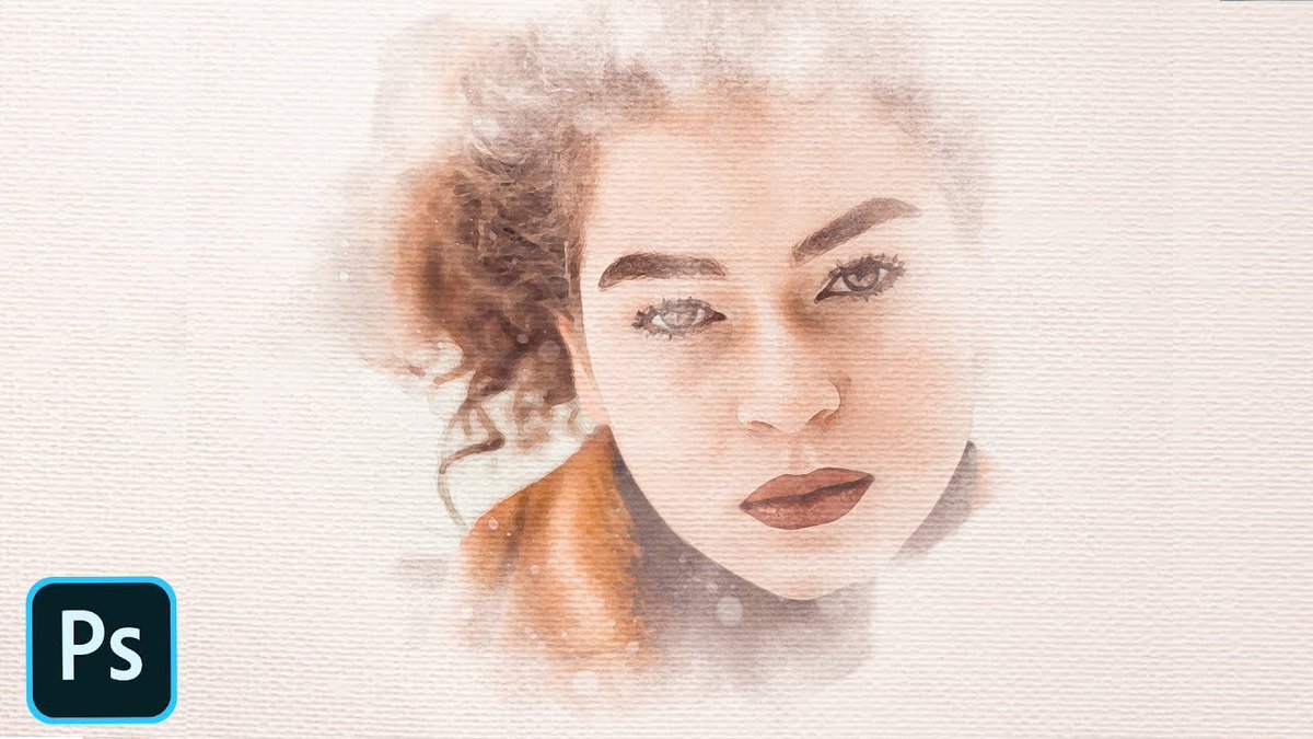 Learn how to apply a watercolor painting effect to your photos. 🥰 Enjoy! youtu.be/8yCCrLJ7h2A #photoshop #adobe #photoshopediting