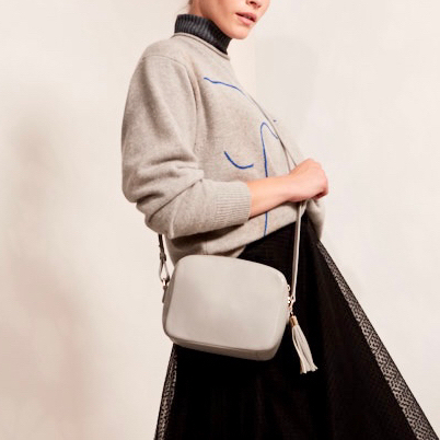 Gigi in Grey. A classic shape and colour that never goes out of style.

 #auroralondon #gigibag #cultbag #foreverfashion #ss21 #crossbodybag #bagoftheday #newseason #foreverfashion  #currentlywearing  #outfitinspo