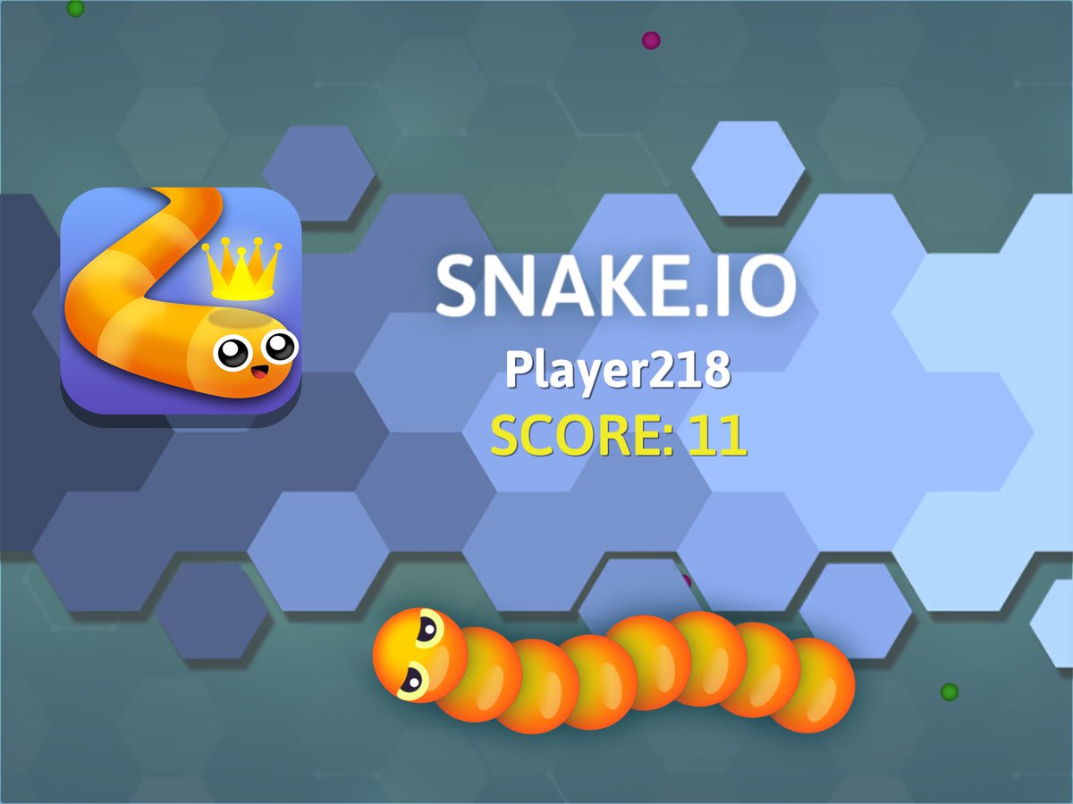 My score on #snakeio: SCORE: 11