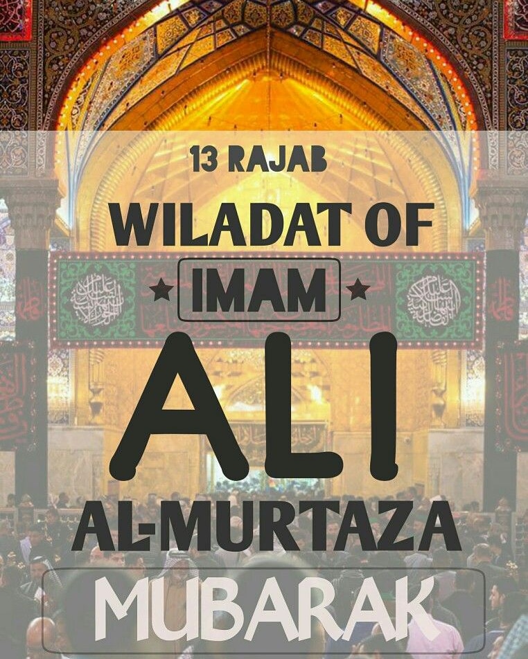 HashimK72's tweet photo. We offer our heartiest congratulations to imam of our time Imam e Zamana(a.t.f.s) and to all momineen and moninaat on the birth anniversary of Imam Ali al Murtaza(a.s) 
#ولادت_امام_علی_ابن_ابوطالبؑ https://t.co/4fXH1fI4yt