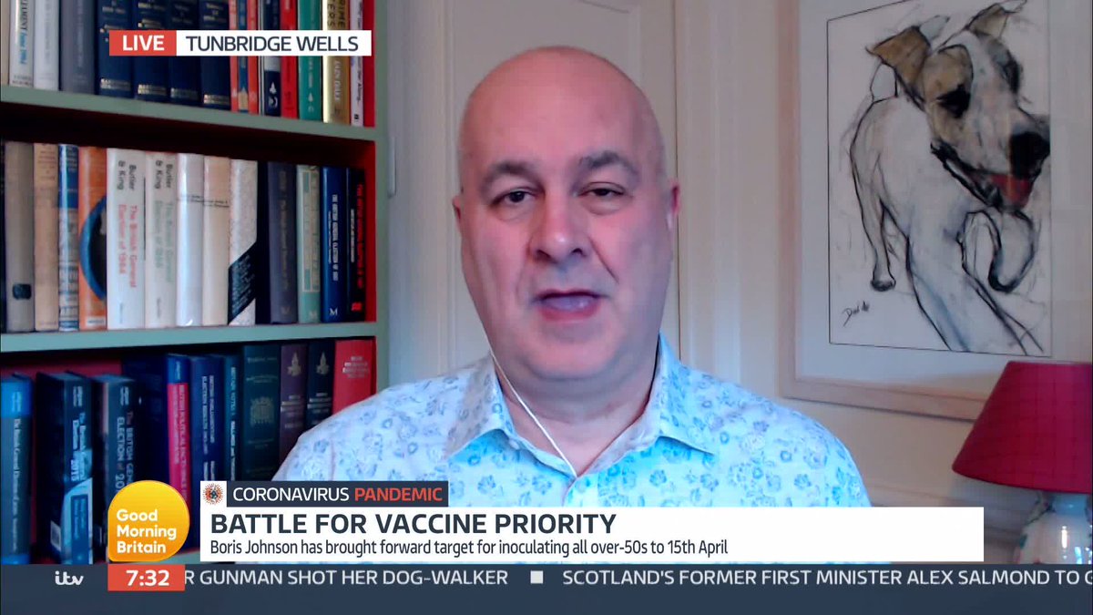 ‘Don’t just rely on those that have the loudest voices.’
@iaindale says those most vulnerable to the virus such as taxi or bus drivers should be prioritised for the vaccine next, rather than teachers who have ‘loud voices’ in society.
He says it should be based on risk. https://t.co/efV2dQaFTn