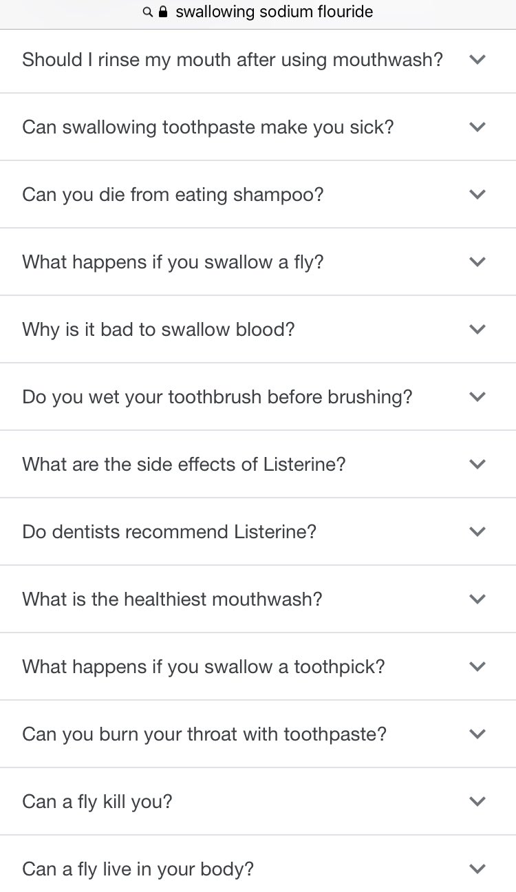 Should I rince my mouth after using mouthwash? Why is it bad to swallow blood? Can a fly live in your body?