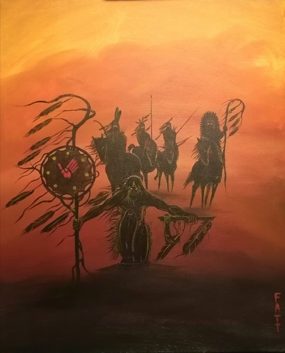 Trying something new, but making a statement while I do it, I named this one "Mark Your Ground"! Enjoy!