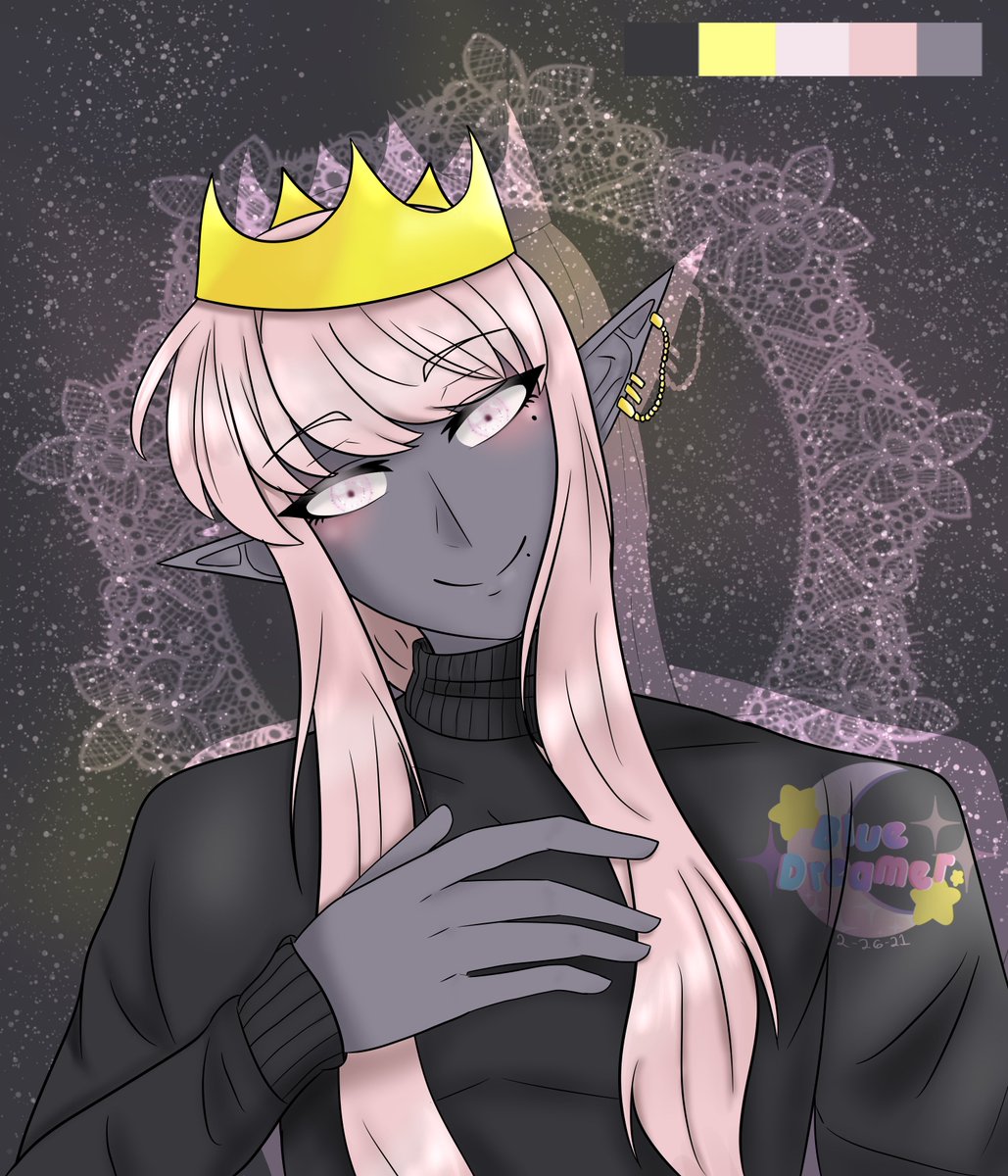 BlueDreamer420's tweet photo. Woot WOot!  Just finished this for an art trade uwu

Character doesn't belong to me uwu  Idk if they have twitter tho... https://t.co/6f34T3mBJ4