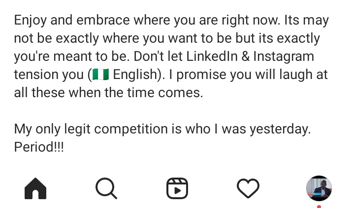 IncredibleFEMI's tweet photo. My only legit competition is who I was yesterday. Period!!!
#F321 https://t.co/4r2DaQtPHK