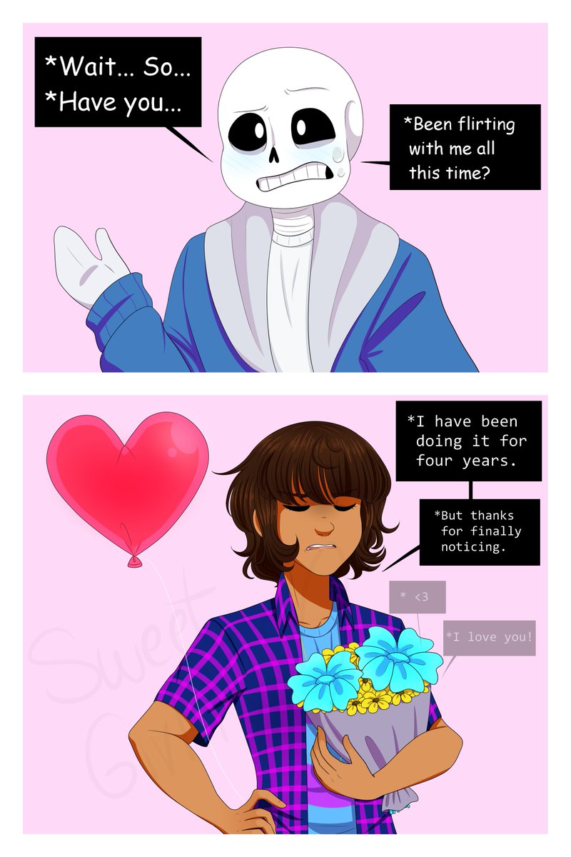 Sweet_Alyssum90's tweet photo. I'm late but... IDC. @FransWeek
#FransWeek2021 #frans #sans #frisk #undertale https://t.co/PmbgiBJL4T