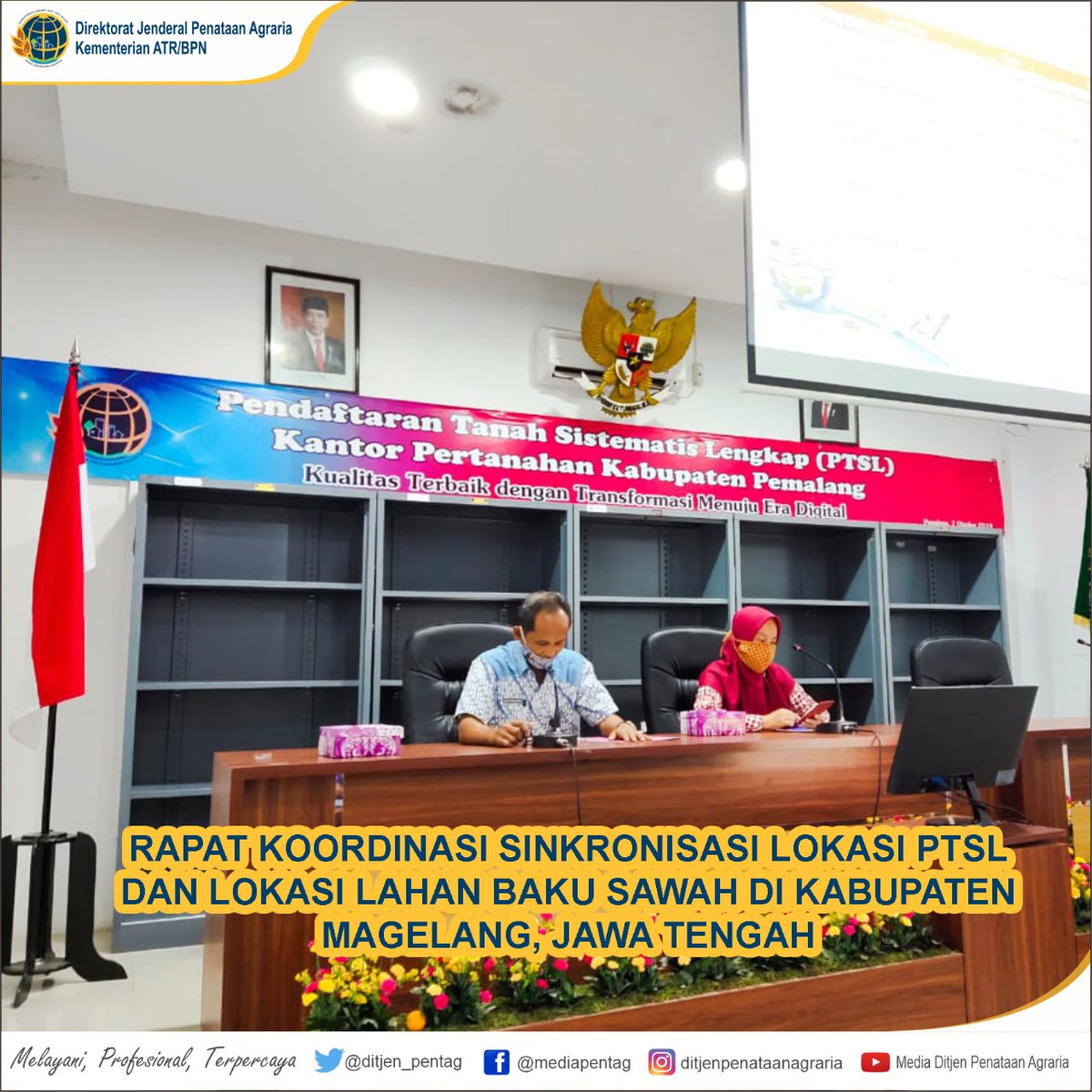 Media Ditjen Penataan Agraria tweet media