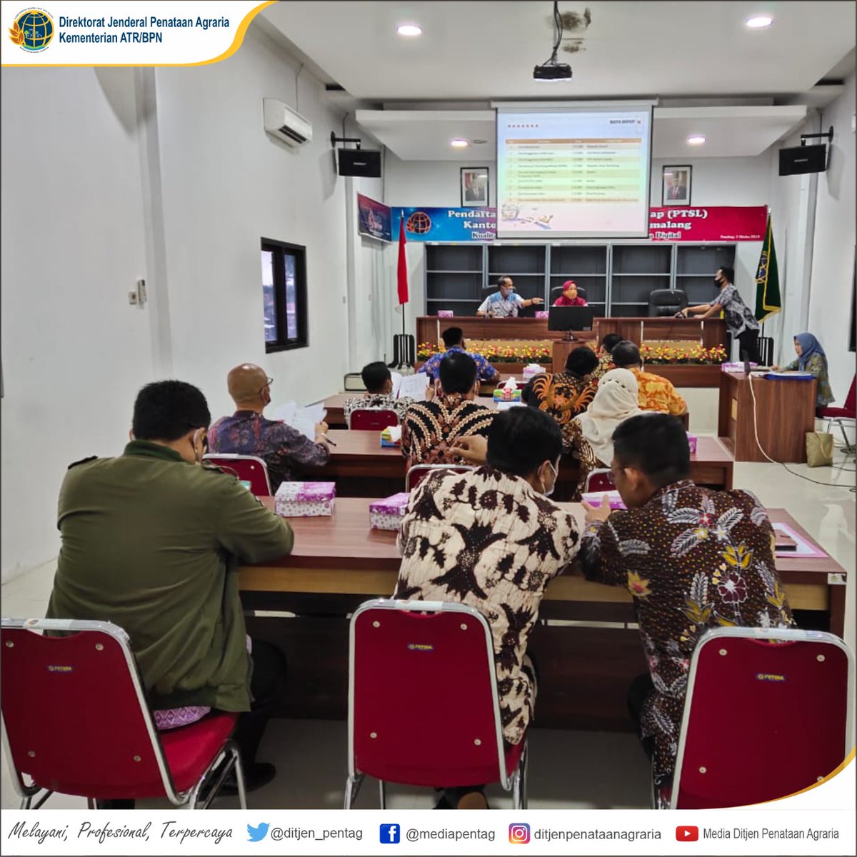Media Ditjen Penataan Agraria tweet media