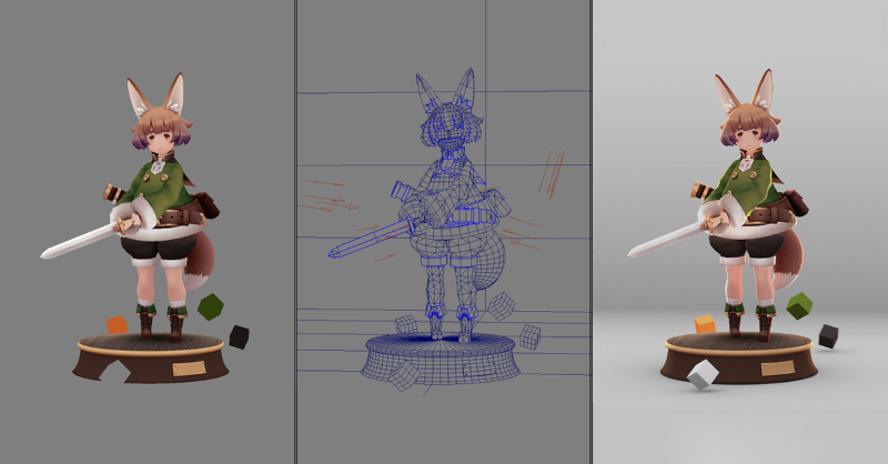 autodesk_me_jp's tweet photo. ＼＼Mayaでキャラクターを作りたい人必見／／
ローポリモデルのチュートリアル【全6回】
データも無償でダウンロードできます！
