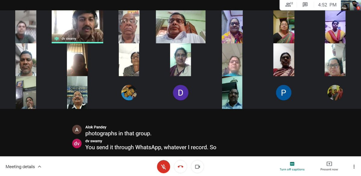 BudharajaS's tweet photo. Virtual Meeting with Sir DV Swamy regarding School Adoption. https://t.co/4o7e1vlr4G
