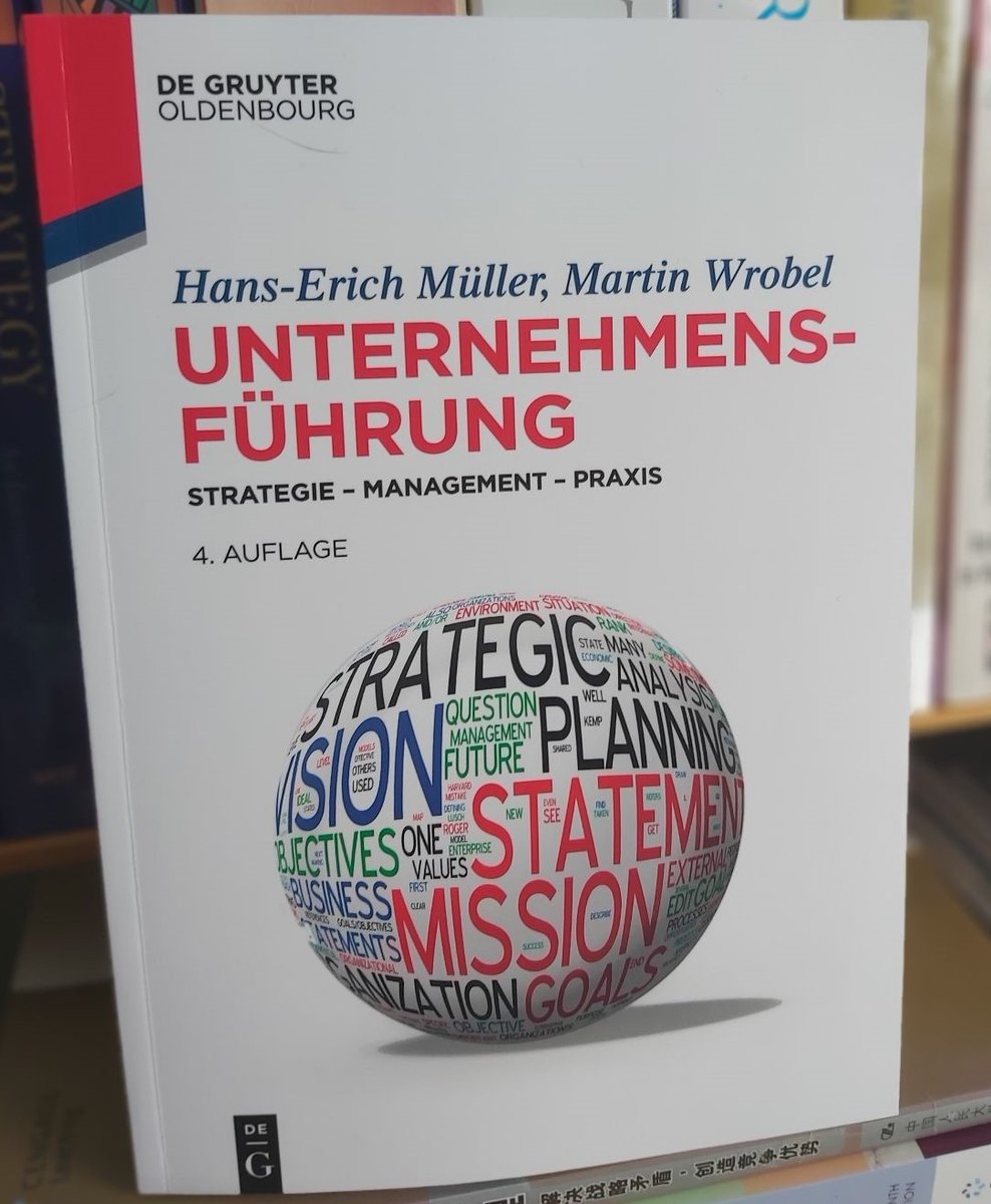 Eine sehr schöne Rezension zu der Neuauflage von Unternehmensführung
 rezensionen.ch/unternehmensfu…

@rezensionench <a href="/martinwrobel/">Martin Wrobel</a> <a href="/hans_em/">Hans-Erich Mueller</a>