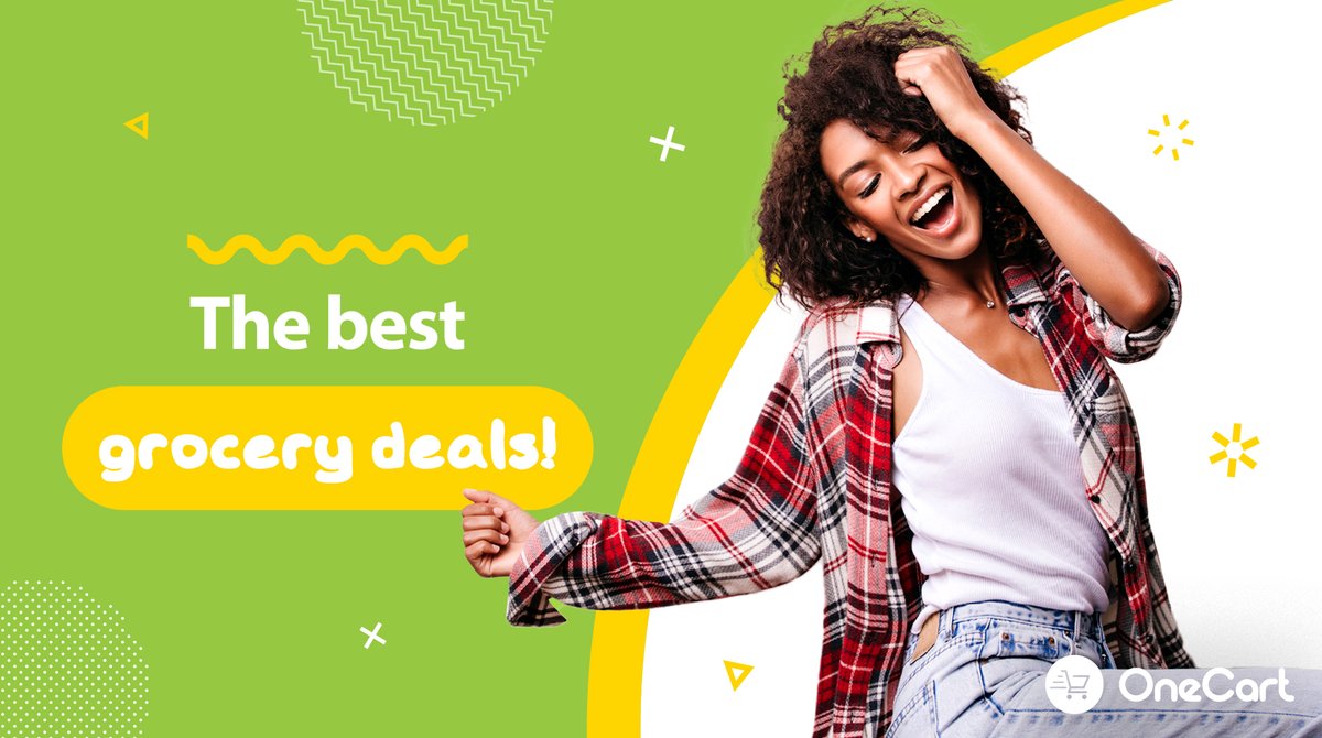 OneCartZA's tweet photo. You know the deals are good when they get you dancing! π€© π Donβt believe us? Check out the @OneCartZA DEALS PAGE - https://t.co/RcueXFPouV. π₯
We update our discount offers weekly so be sure not to miss out! #OneCart #OneCartZA #OnDemandShopping #OnlineShopping #YouDoLife https://t.co/hpLM8dAUr8