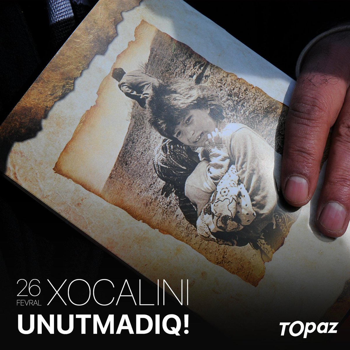 Topazresmi's tweet photo. Tariximizin ən ağrılı faciələrindən olan Xocalı soyqırımından 29 il keçməsinə baxmayaraq, qəlbimizdəki yarası ilk günkü kimi sızlayır. Soyqırım qurbanlarını dərin hüznlə anırıq! https://t.co/UeLhjEP3iX