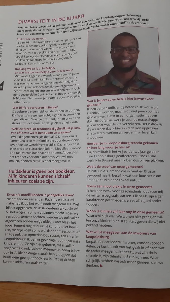 Remi_Haby's tweet photo. Proud Belgian Soldier 😉
#leopoldsburg #diversiteit #GROS #ProudBelgianSoldier @BelgiumDefence @DGMR_News https://t.co/avySXiau5I