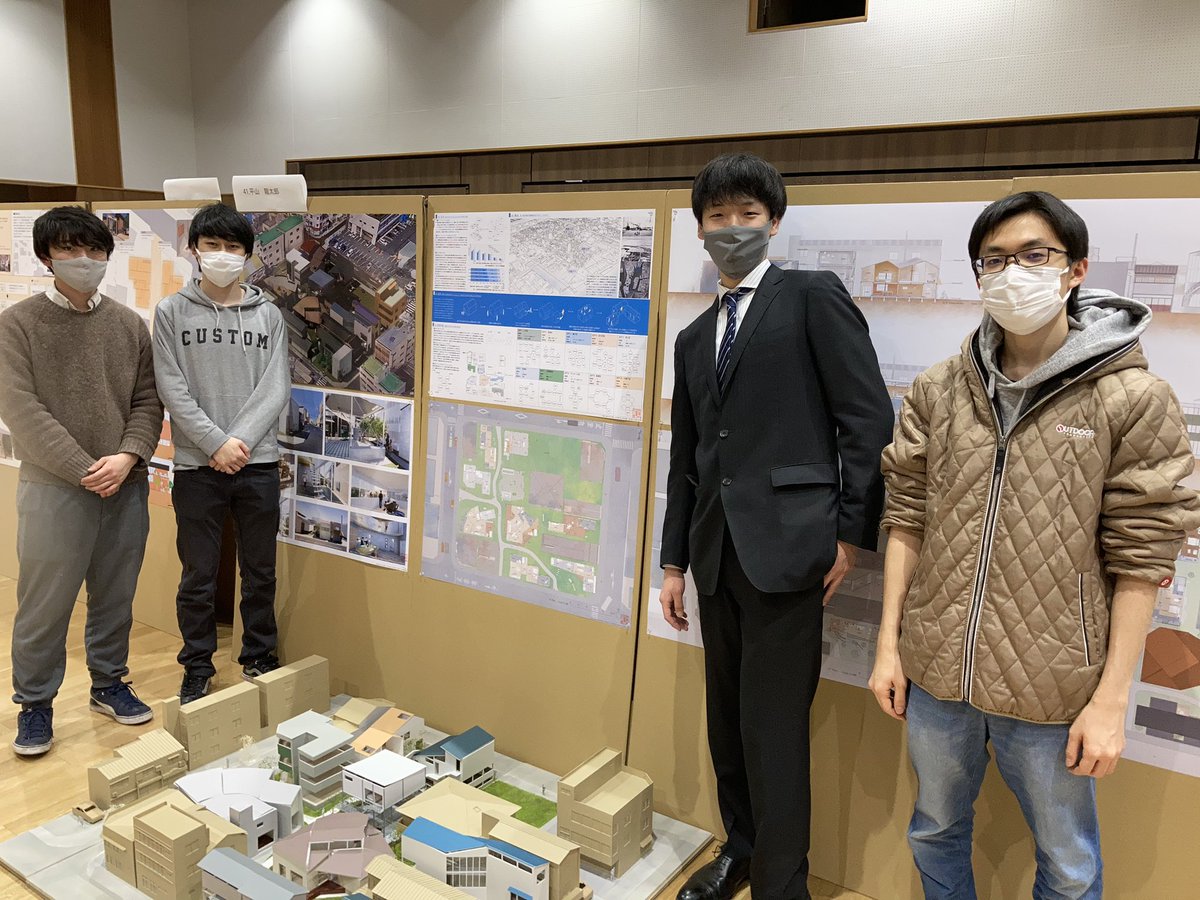 平山 龍太郎 建築単体ごとに計画したために集合としての全体性に欠けていることが 大きな課題として残った 建築の部分と全体性に関する勉強会を散々やったのに処理しきれなかったのが悔やまれる でも ちゃんと小さなスケールで設計できたのがよかった