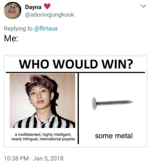 jooniemples's tweet photo. #BTSoutcast funny memes, a thread because i miss those fun times;

I vote for @BTS_twt for Favorite Global Music Group at the #KCA #VoteBTSGlobal https://t.co/dOKSDdHkzL