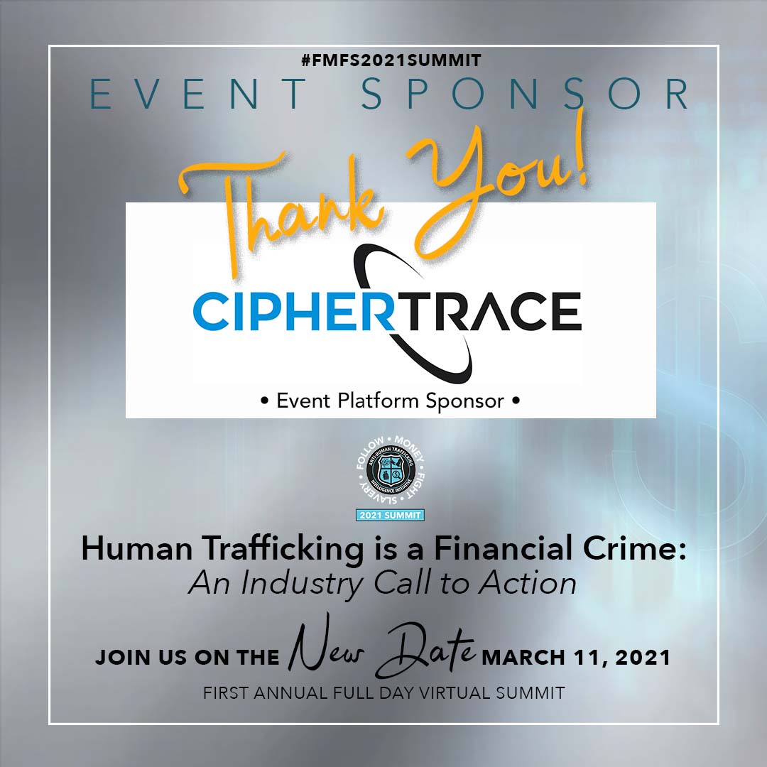 TeamATII's tweet photo. Big Shout Out to @CiperTrace for providing their Zoom Room to host #FMFS2021Summit..."Take Two"!
#TeamATII is thrilled to work alongside the CipherTrace team to bring our 4 panels to you LIVE on Thursday 03/11/2021!
Check your email inbox(es) for login info if registered. https://t.co/jeBMoanGID