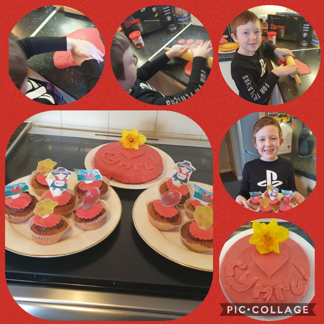 JoDimech82's tweet photo. 'Bake off' Dydd Gwyl Dewi @YsgolPenyPil @MissLewis3PYP Dydd Gwyl Dewi Hapus ❤🏴󠁧󠁢󠁷󠁬󠁳󠁿🧁#Abergele 💙 #Eisteddfod https://t.co/CSOZDzvYR3