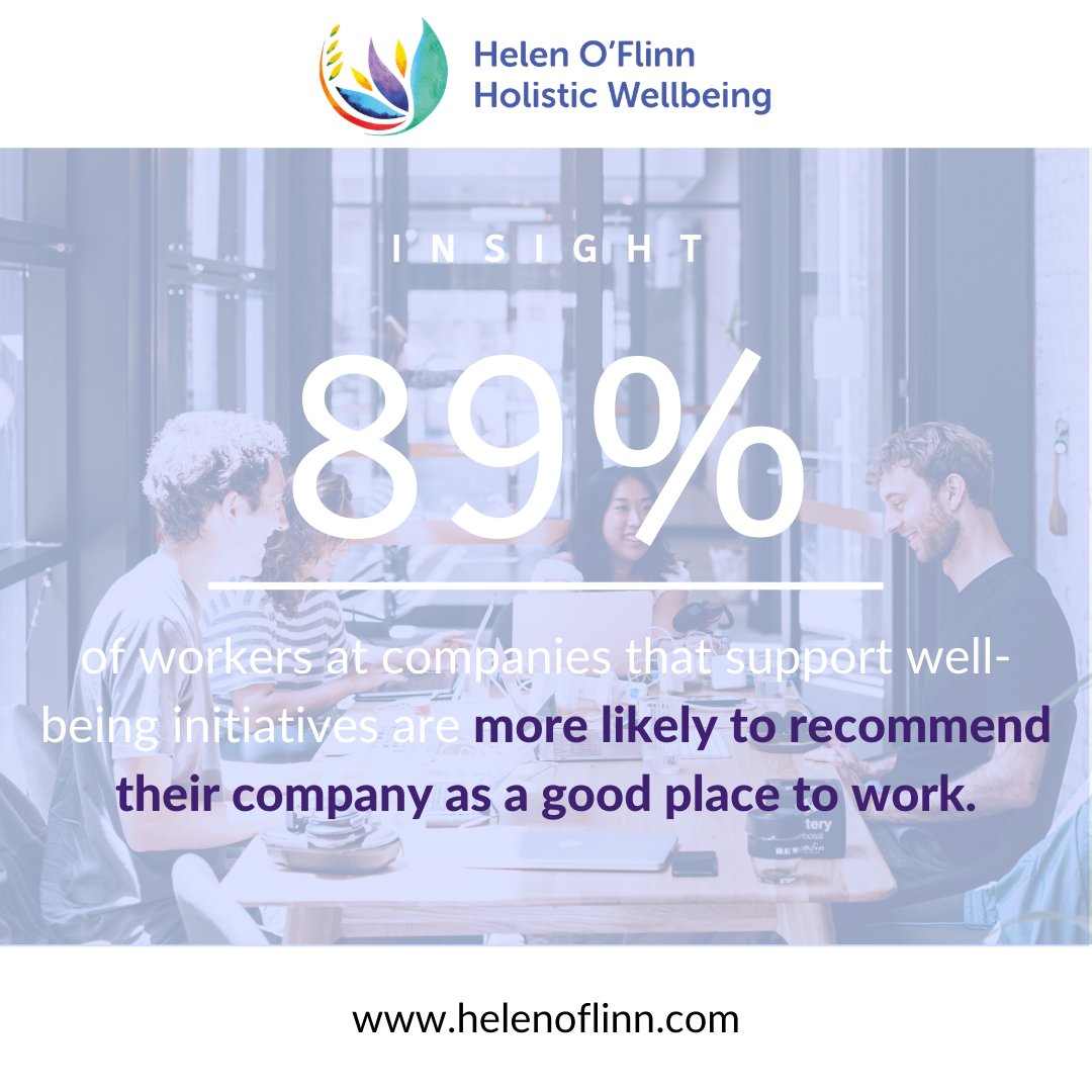 o_holistic's tweet image. 🙋 The critical factor in determining the success of wellness programmes is the involvement and commitment of senior leadership. 

#HelenOFlinn #WellnessPrograms #WellnessCourse #Wellbeing