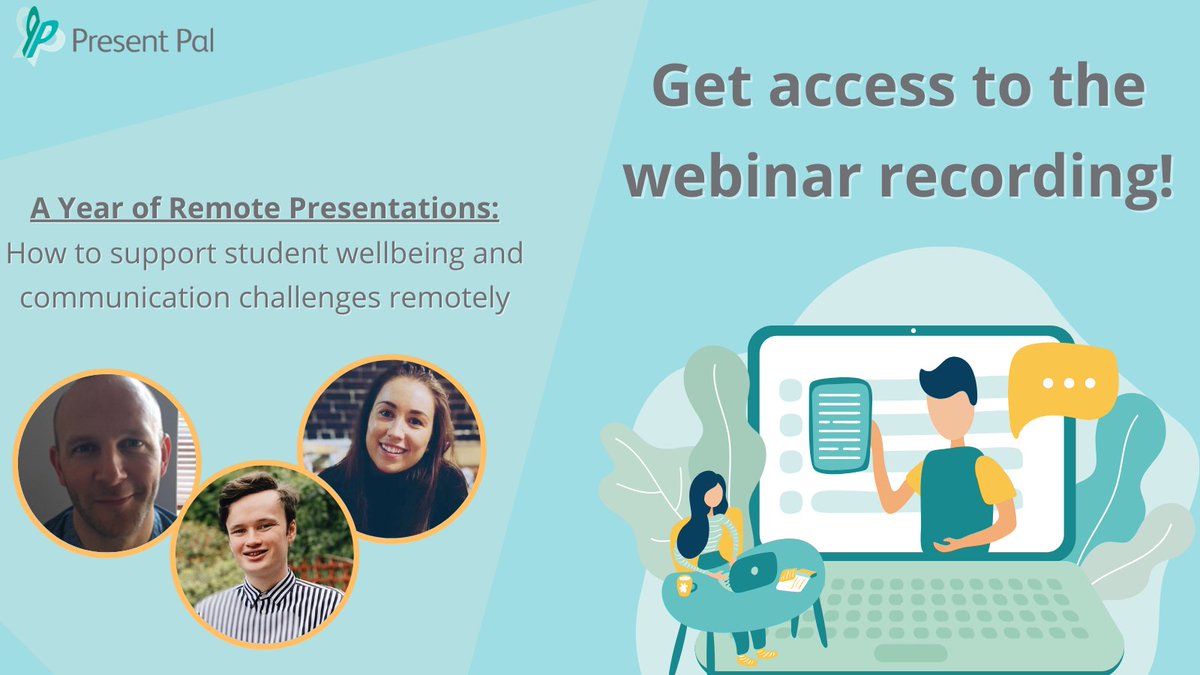 PresentPal_'s tweet photo. Good news! πIf you missed out on this incredible webinar you can now get access to the recording! Follow the link and watch it at your own time https://t.co/wnRTD1taBJ #PresentWithPals #AT #NeedsAssessors #ATtrainers #DSA https://t.co/lSOvKBfWRQ