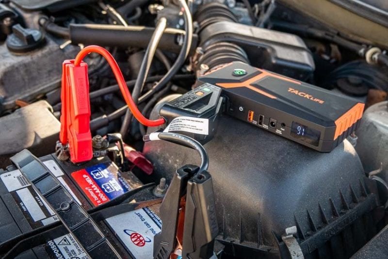 ProToolReviews's tweet photo. Still using jumper cables? The #Tacklife T8 Jump Starter can be a real #lifesaver with enough juice to start your dead car battery 30 times over. https://t.co/P3l8k5re1M

#automotive #jumpstart #tools #carepair #deadbattery #fixmycar #toolsofthetrade https://t.co/7dNmGFHD85