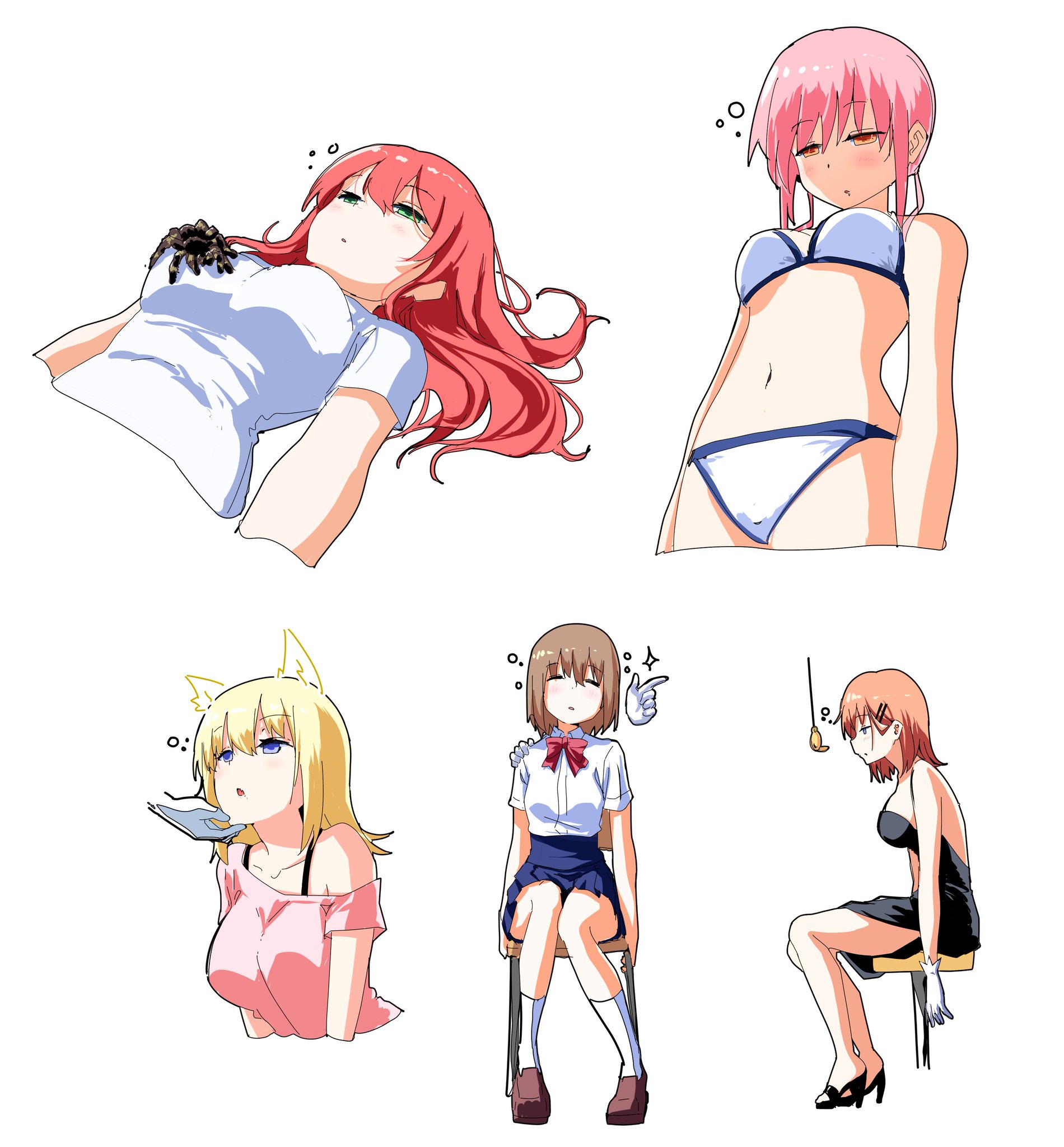 書記隊 on X: RT @Etlabsotwe: A few doodles of hypnotized girls that I decided  to color #催眠術 #催眠 t.coUFajYn22v9  X